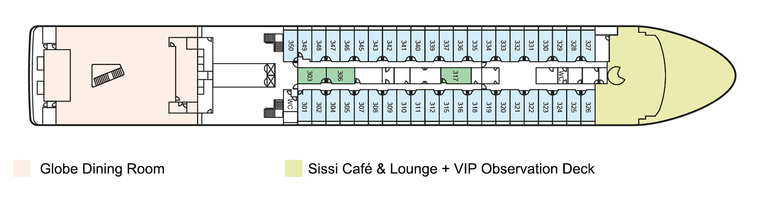 Deck Plans-Century Voyage-Deck 3